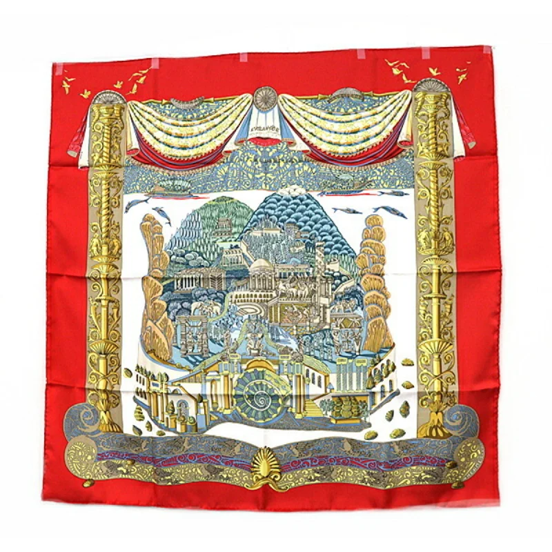 Hermes   Color Silk Scarf (Pre-Owned)