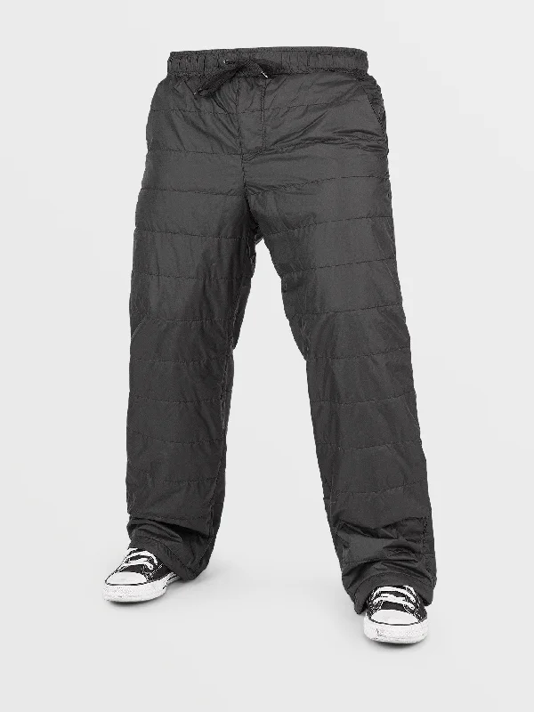 Utility Puff Pants - Black