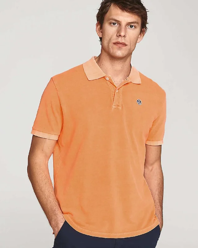 North Sails Polo Orange Fluo