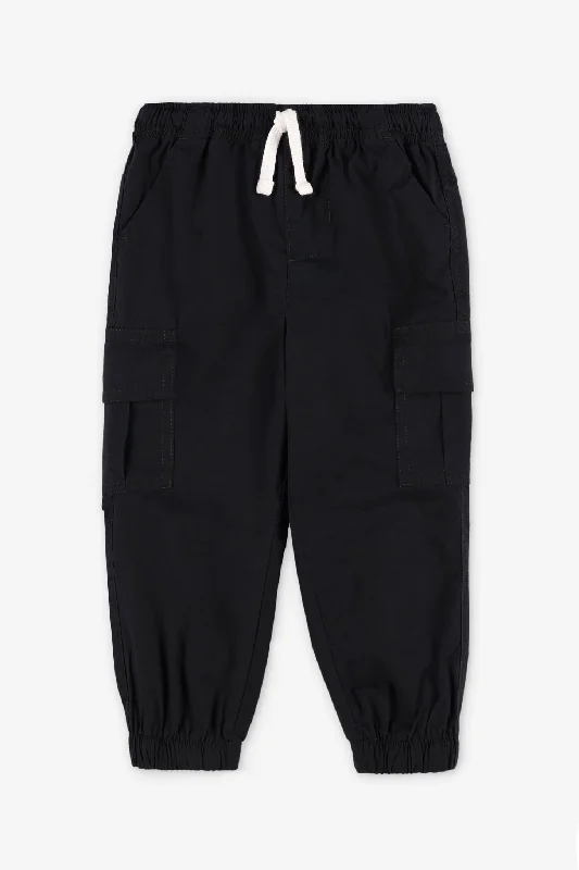 Pantalon jogger cargo popeline, 2/40$ - Enfant garçon