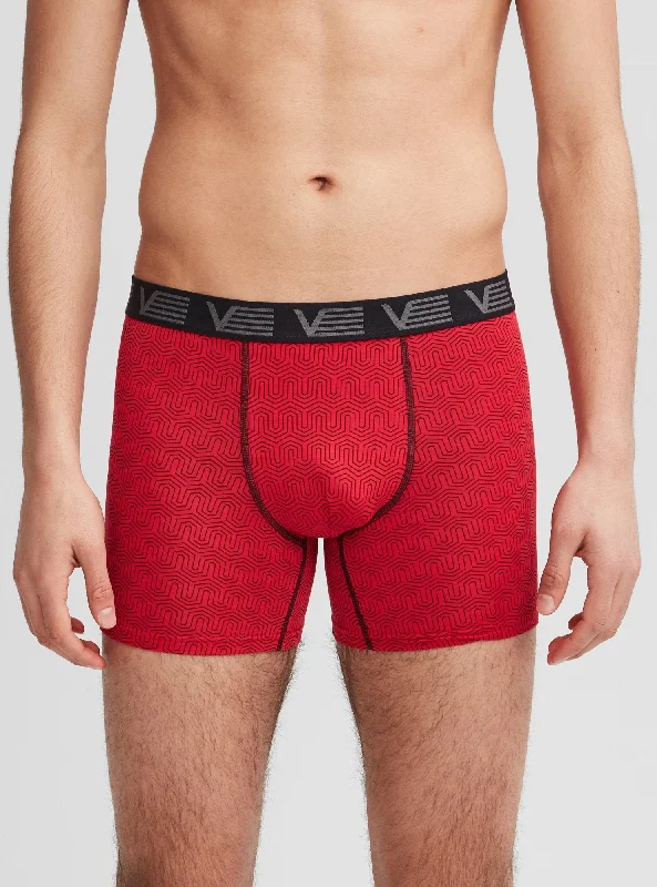 Red Bamboo Labyrinth Boxer