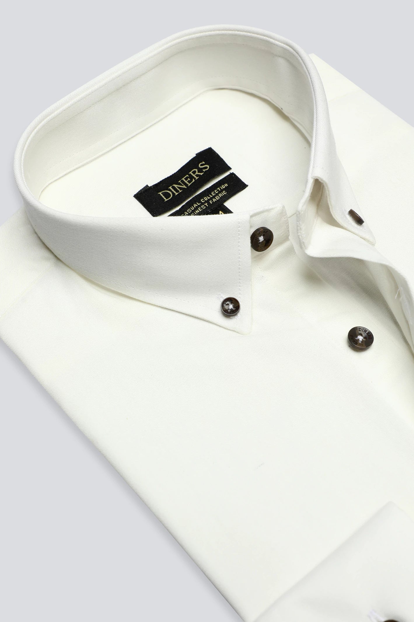 White Plain Casual Shirt