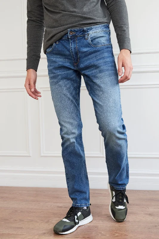 Jeans à coupe régulière - Homme