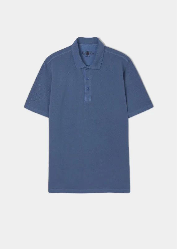 Weymouth Washed Effect Polo Shirt In Regatta