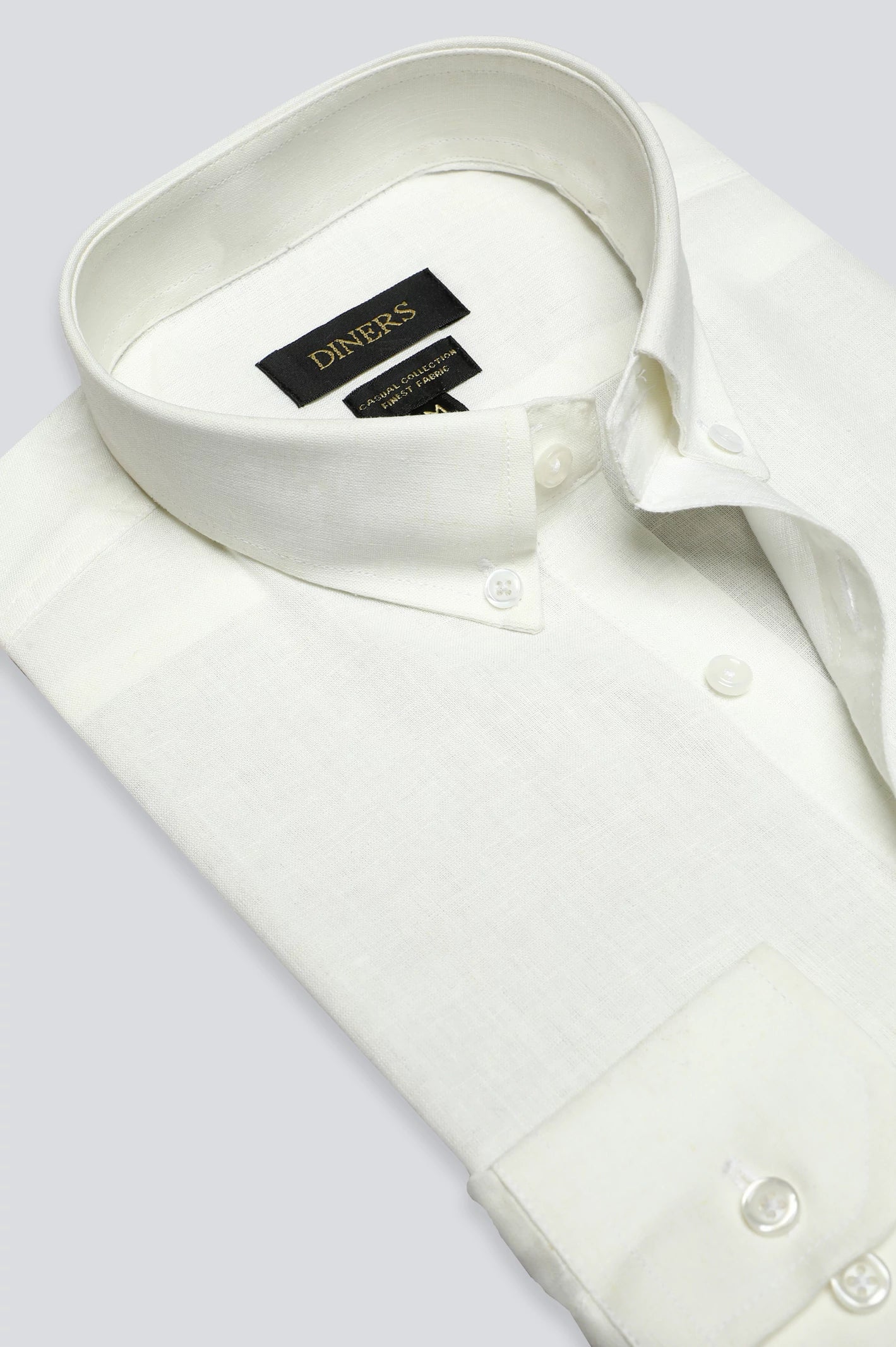 White Plain Casual Shirt