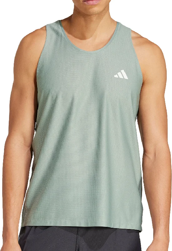 adidas Own The Run Mens Running Vest - Green