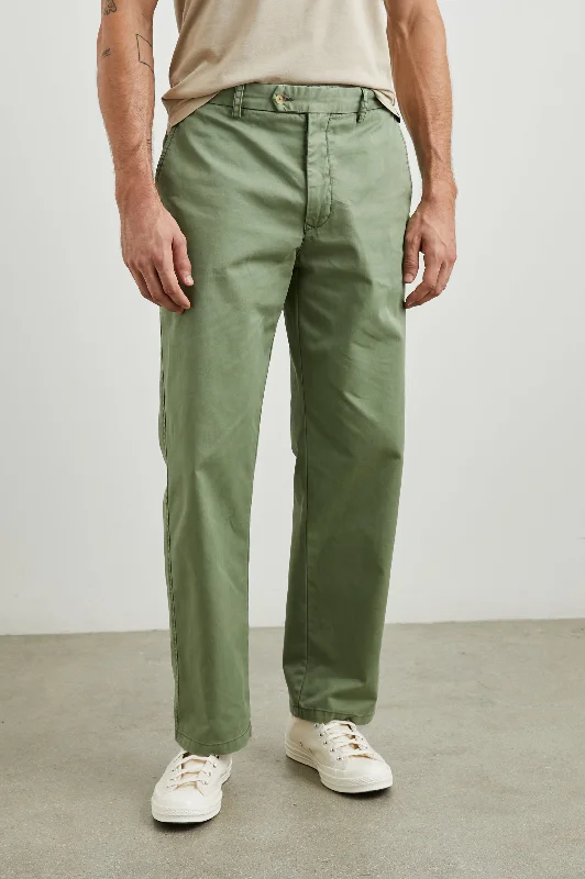 GARRETT PANT - SPRING OLIVE