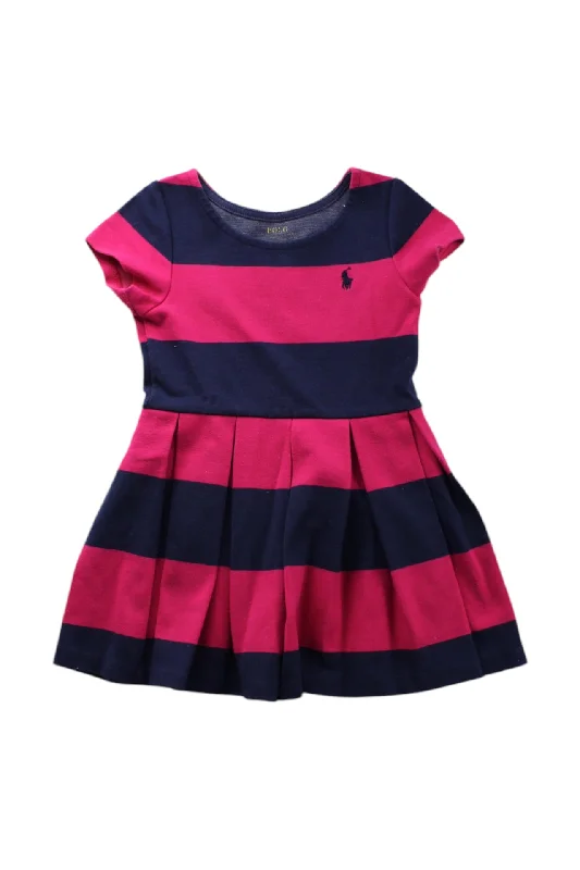 Polo Ralph Lauren Striped Short Sleeve Dress 2T