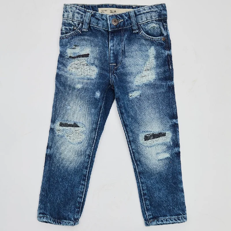 Boys Denim Ripped Jeans