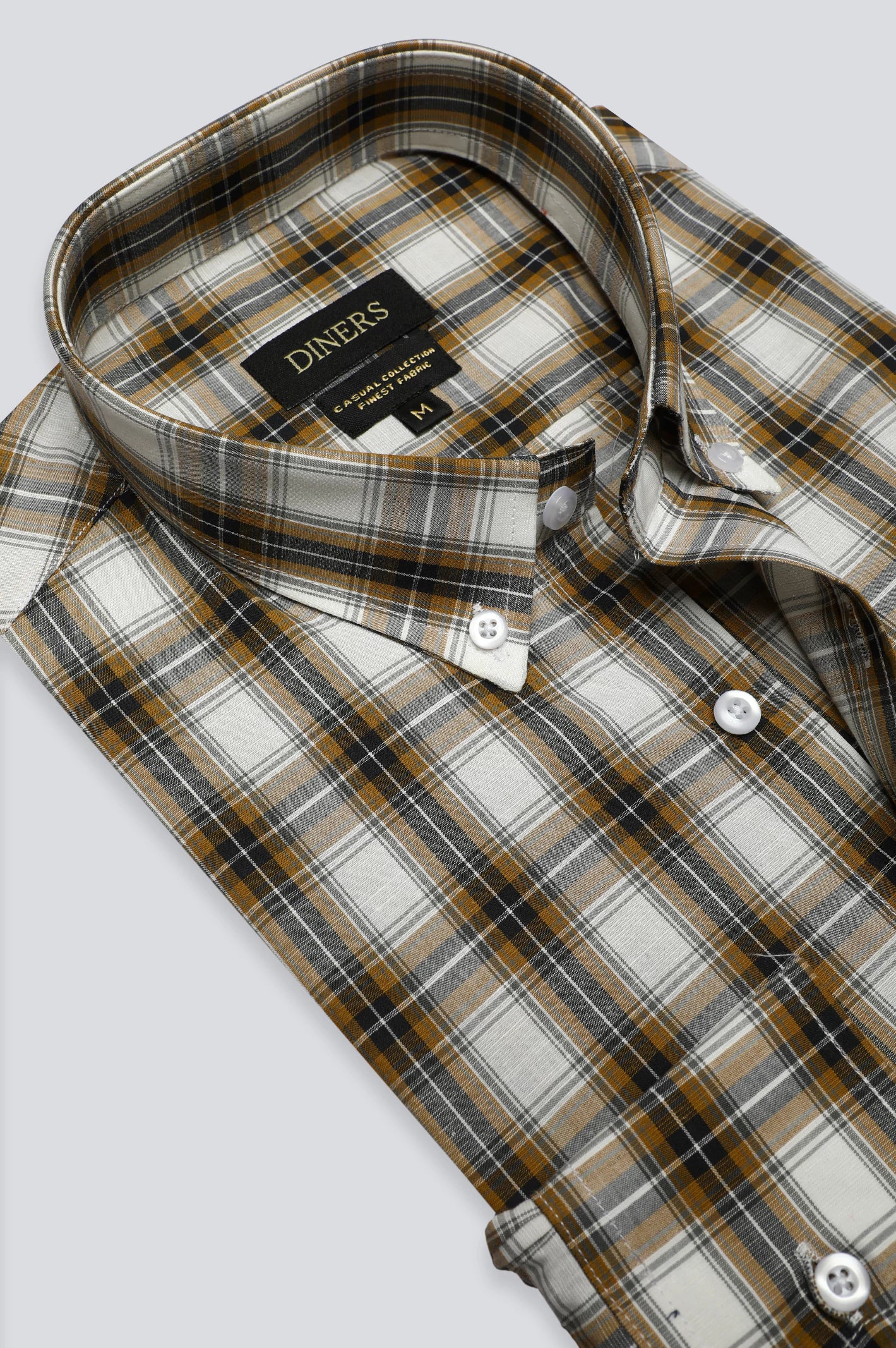 Multicolor Glen Plaid Check Casual Shirt