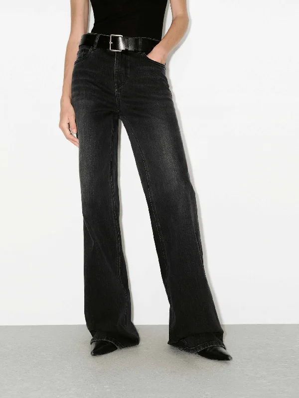 Black Wash Cotton Jeans