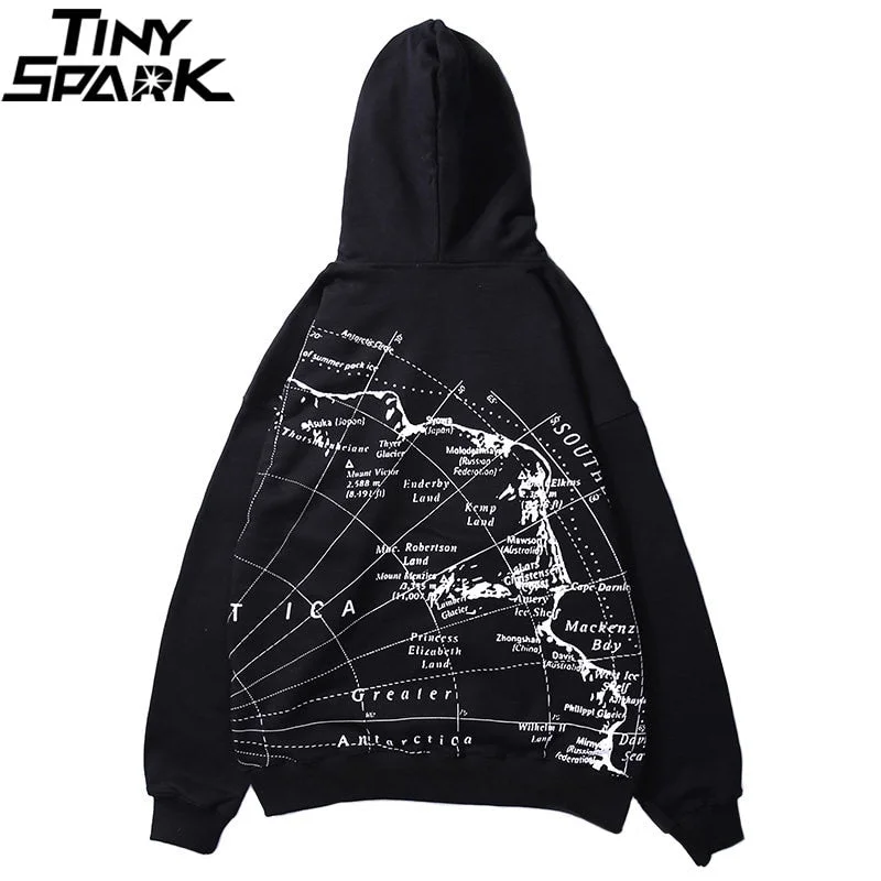 World Map - Hip Hop Hoodie