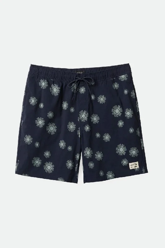 Voyage Hybrid Short 7" - Washed Navy Sol