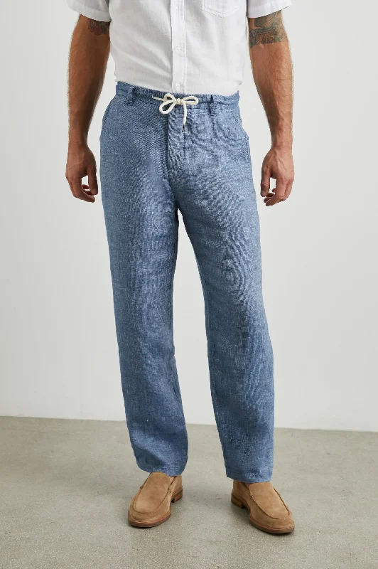 MERCER PANT - BLUE MIRAGE