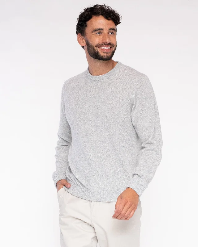 Classic Crew Neck 100% Cashmere Sweater (Choice of Colors) by Alashan Cashmere