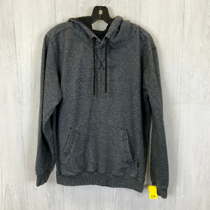 Sweatshirt Hoodie By Clothes Mentor In Grey, Size: M