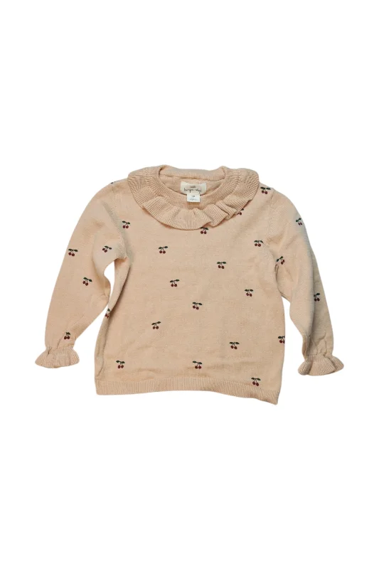 Konges Sløjd Ruffled Knit Sweater 12-18M