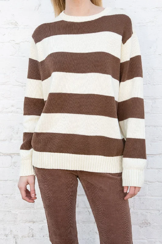 Brown Cream Stripes