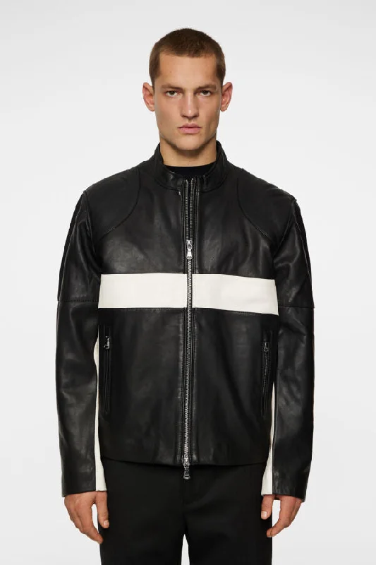 Tatum Leather Biker Jacket