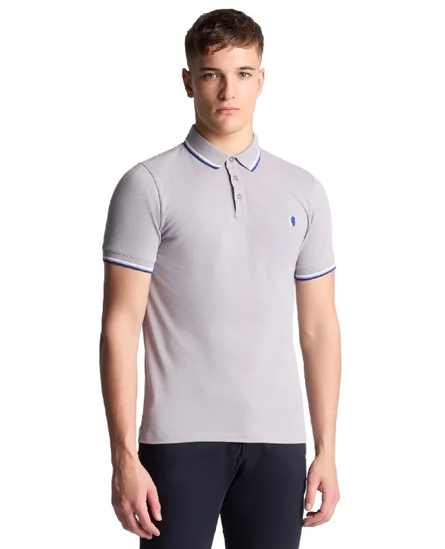 ID24403-Remus Purple Tipped Polo Shirt