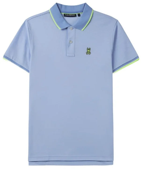 ID24315-Psycho Bunny Sky Blue Bronxville Polo