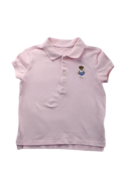 Polo Ralph Lauren Bear Embroidered Polo Shirt 3T