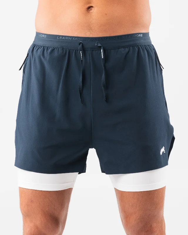 Elite Swift Short 5" - Deep Navy