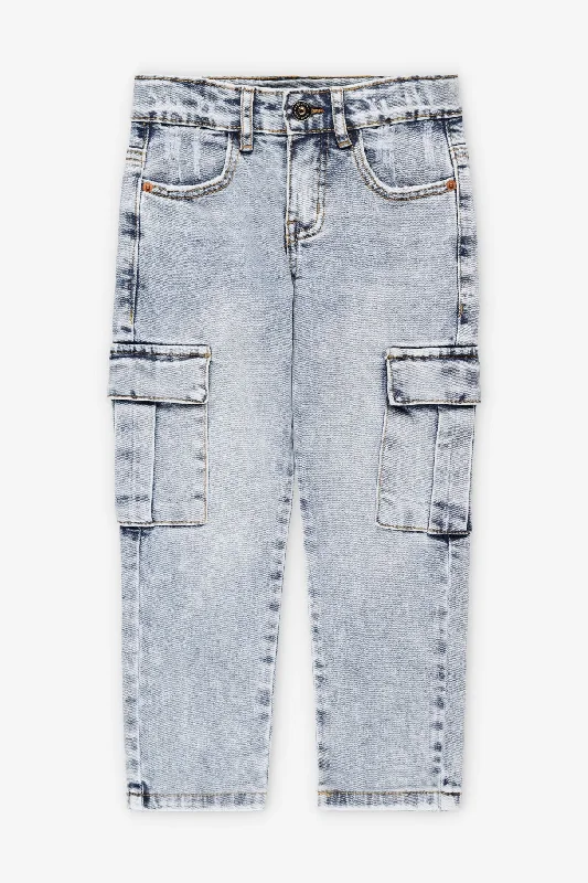 Jeans cargo ample - Enfant garçon