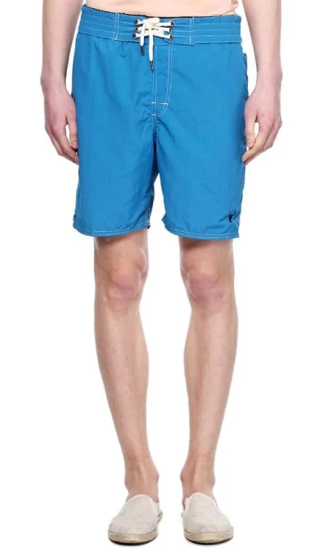 39761 Boardshort Contrast Waistband - Blue