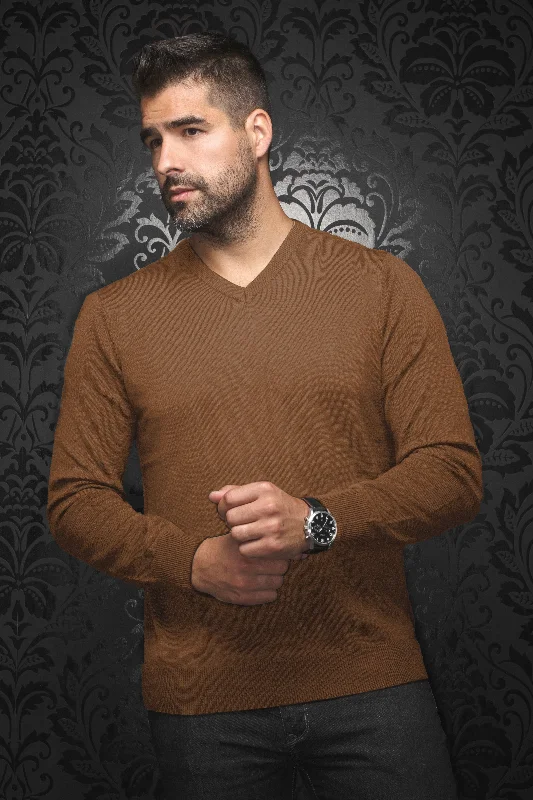 Au Noir® Sweaters | Saxony Brown