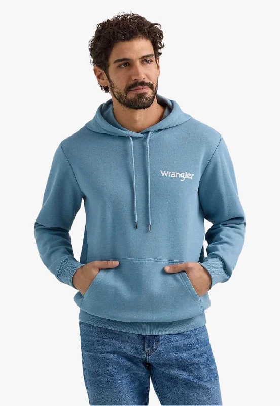 Wrangler Mens Desert Cacti Pullover Hoodie