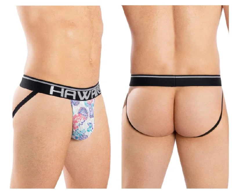 HAWAI 42052 Flowers Athletic Jockstrap Color Pink