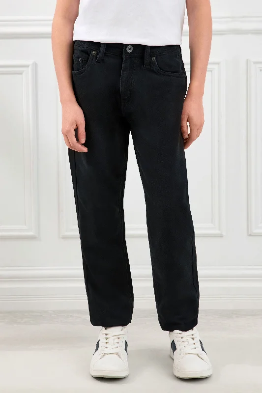 Pantalon 5 poches en twill - Ado garçon