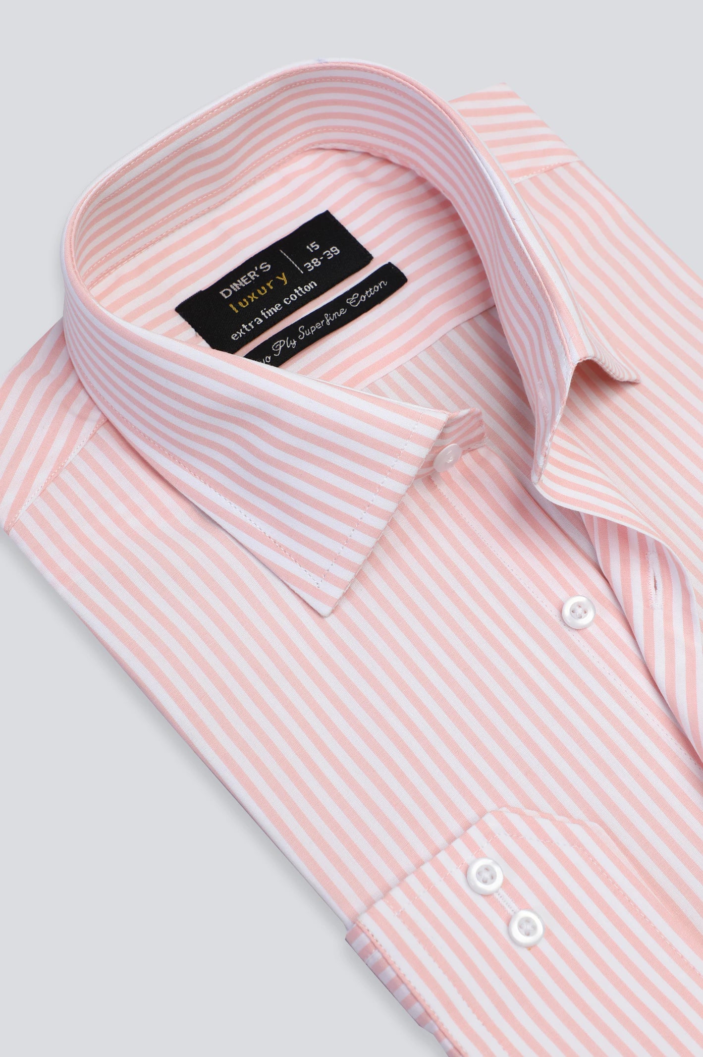 Pink Bengal Stripes Formal Shirt