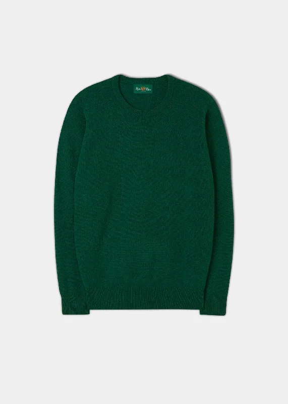 Men's Lambswool Crew Neck Jumper in Cossack - Classic Fit