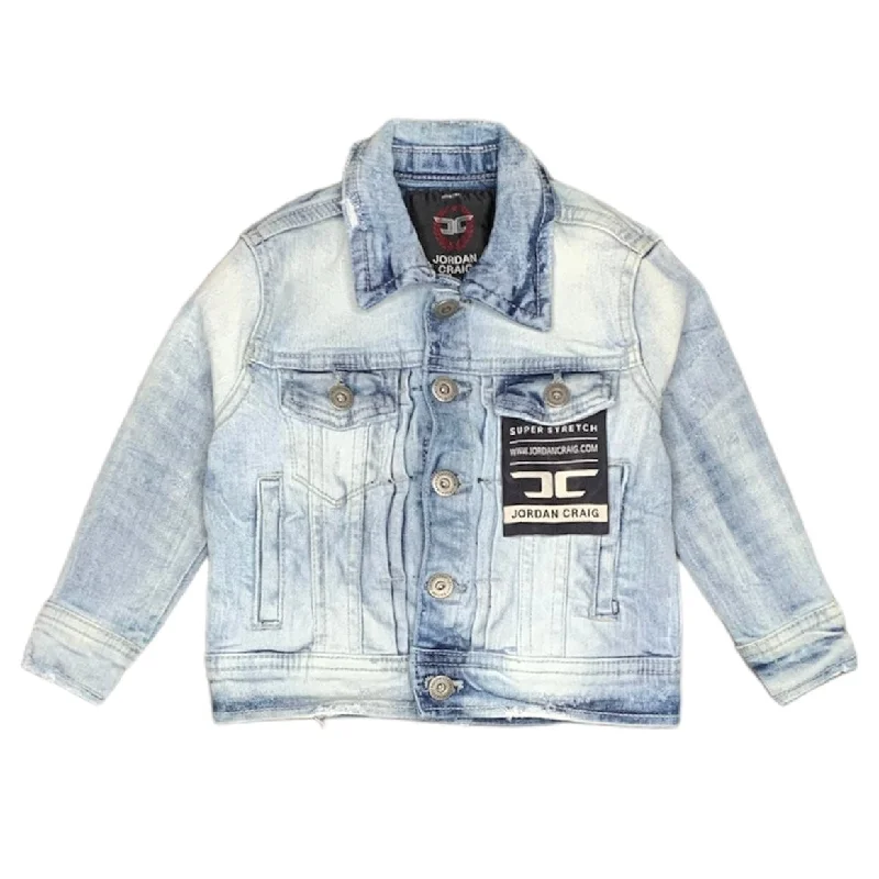 Kids Jordan Craig Denim Jacket (Sky Blue) - JJ350RK