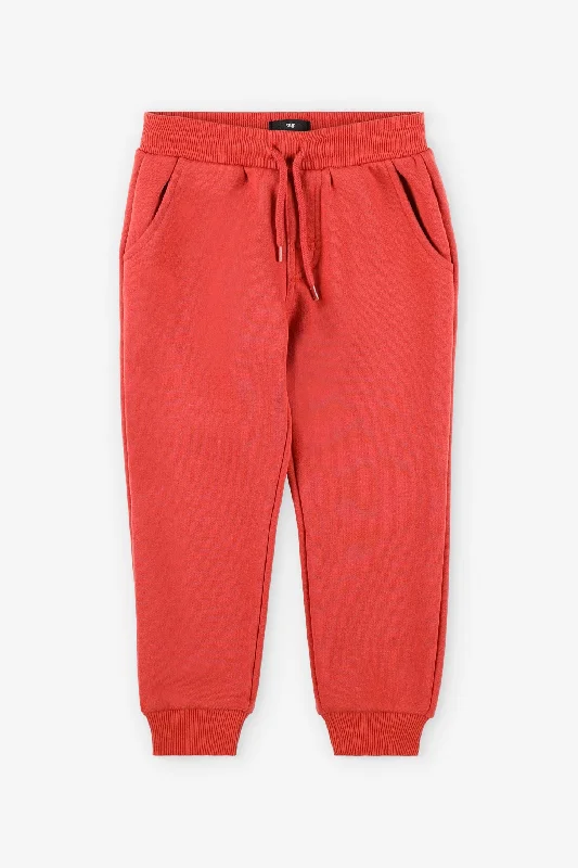 Pantalon jogger coton ouaté - Enfant garçon