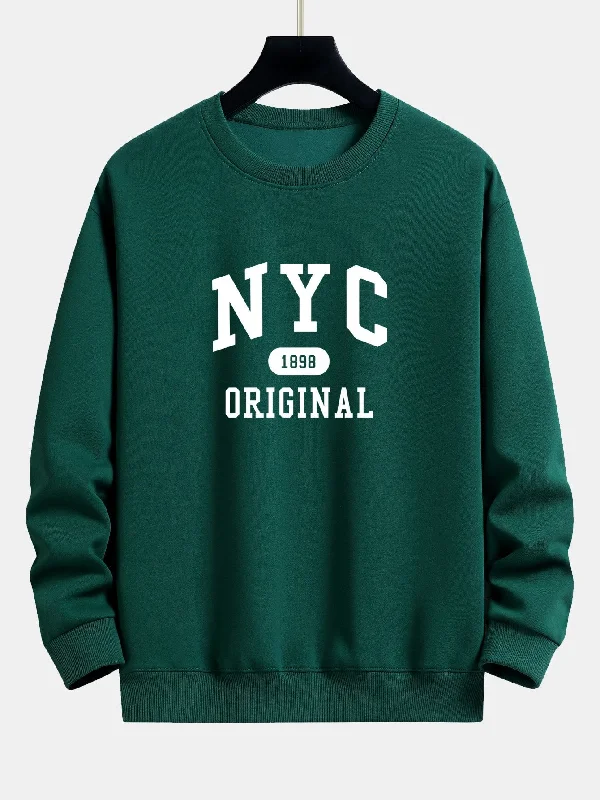 NYC Original Print Relax Fit Sweatshirt