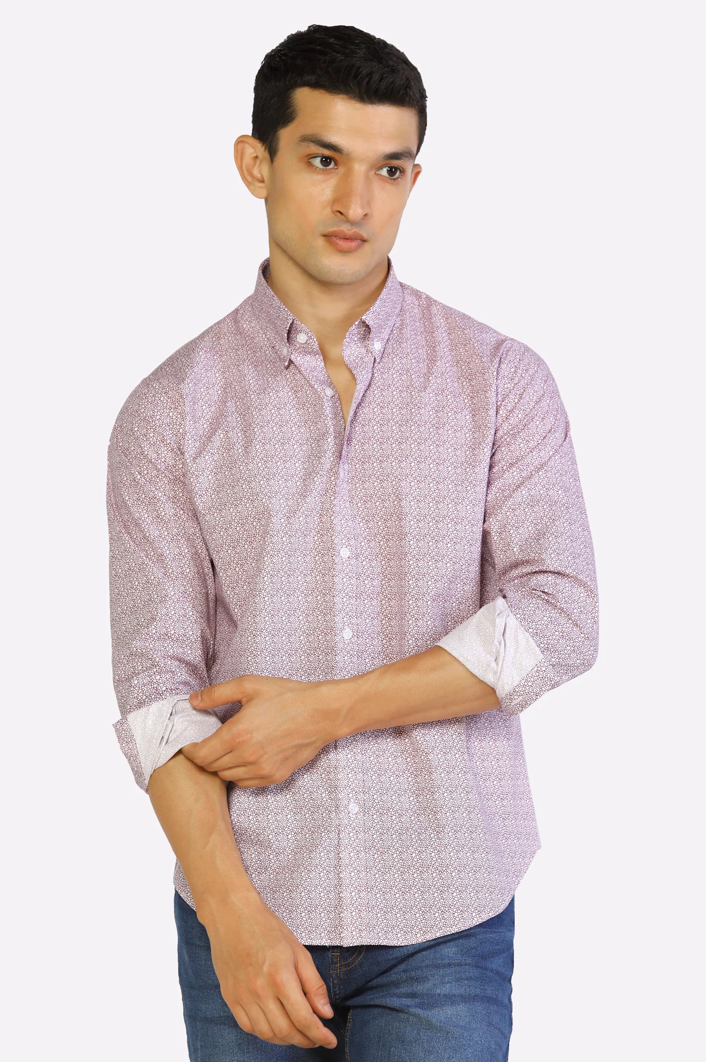 Multicolor Printed Casual Shirt