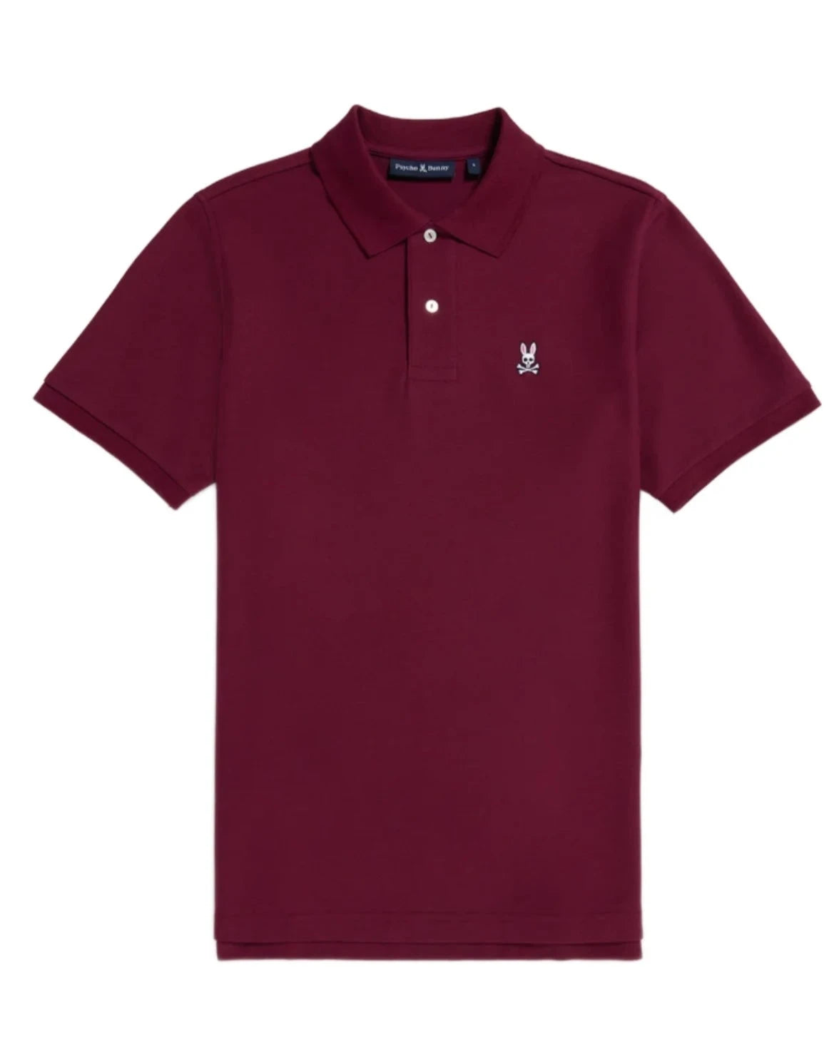 ID80438-Psycho Bunny Crimson Classic Polo