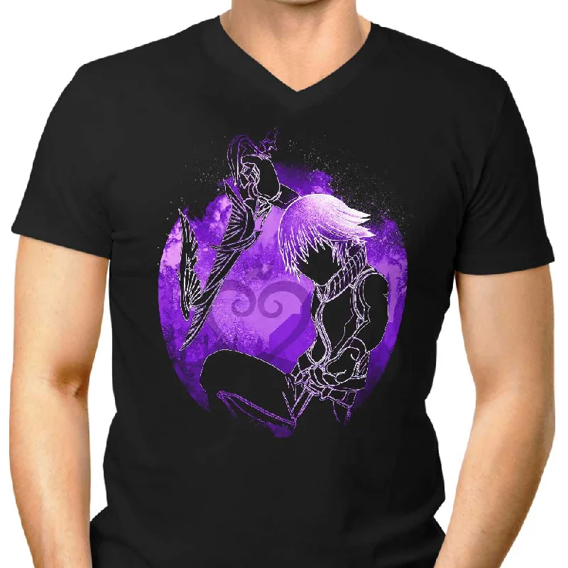 Light and Darkness Orb - Men's V-Neck