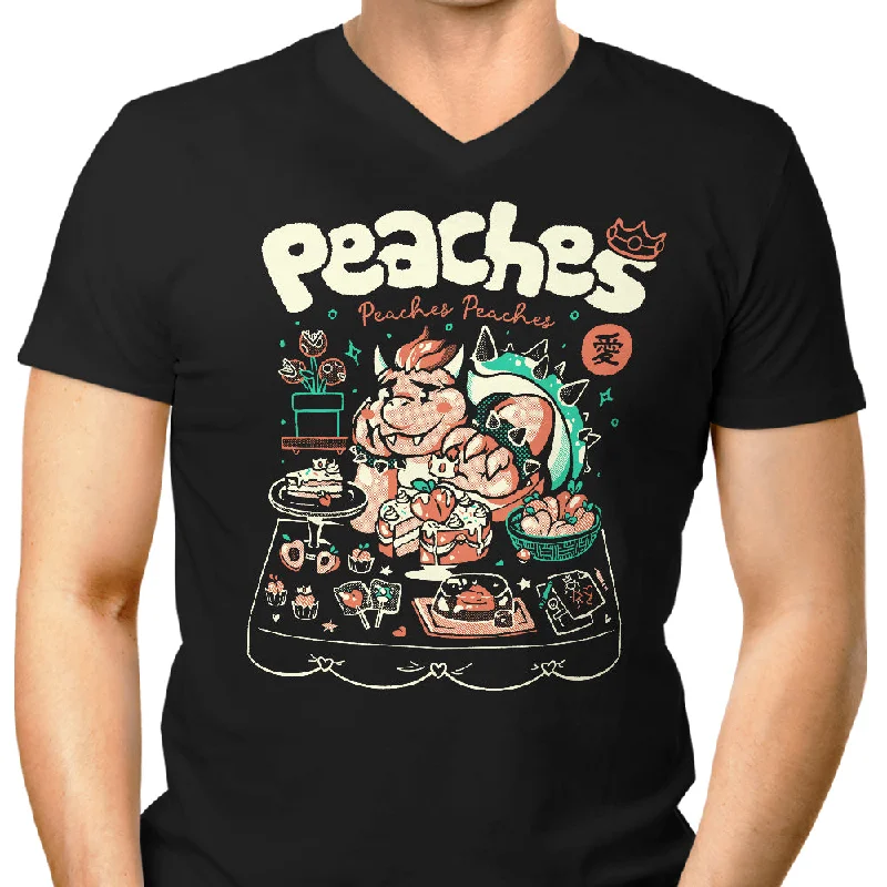 Peach Picnic - Men's V-Neck