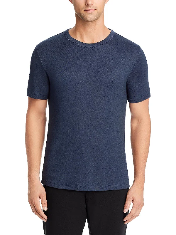 Mens Solid Stretch T-Shirt