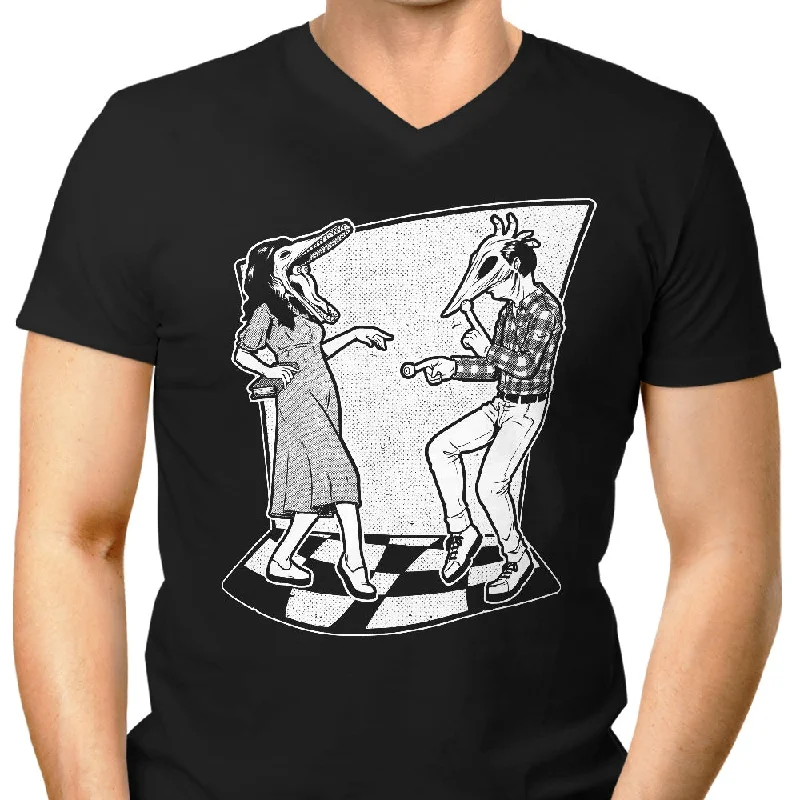 Ghost Couple Dance - Men's V-Neck