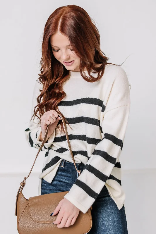 By The Fire Striped Sweater