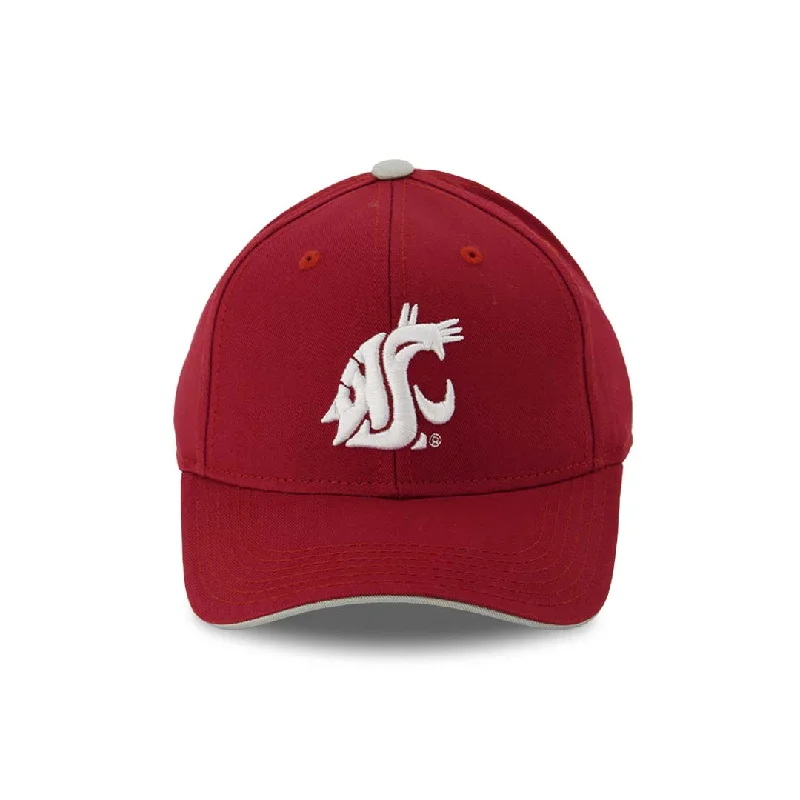 Kids' (Youth) Washington State Cougars Structured Adjustable Cap (K848D9335)